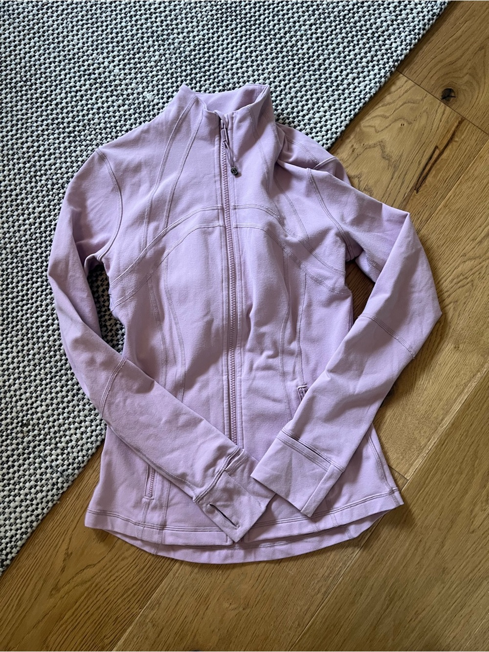lululemon athletica Light Lavender Full-Zip Jacket